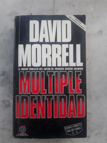 Libro usado en venta: Multiple identidad de David Morrell; editorial Atlantida impreso en 1995 realizamos envios a todo el mundo.1