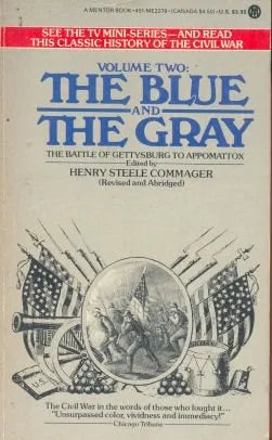 Libro usado en venta: The blue and the gray de Henry Steele Commager; editorial Mentor impreso en 1973 realizamos envios a todo el mundo.1