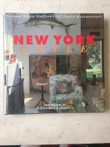 Libro usado en venta: New York style de S. Slesin - S. Cliff - D. Rozensztroch; editorial Clarkson Potter impreso en 1992 envios a todo el mundo.1