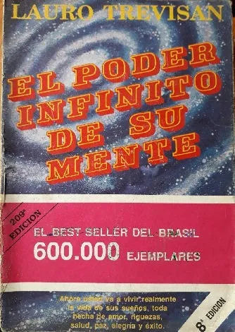 Libro usado en venta: El poder infinito de su mente de Lauro Trevisan; editorial Cristal impreso en 1994 realizamos envios a todo el mundo.1
