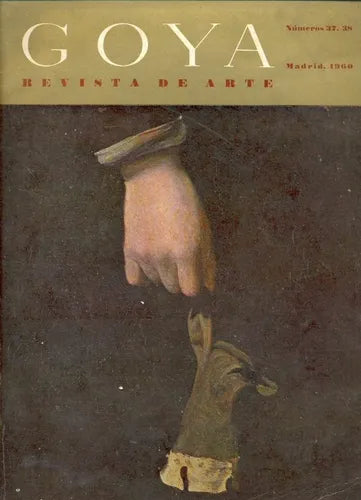 Libro usado en venta: Goya - Numeros 37, 38 de Revista de arte; editorial Fundacion Lazaro Galdiano impreso en 1960 realizamos envios a todo el mundo.1