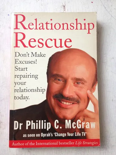 Libro usado en venta: Relationship Rescue de Phillip McGraw; editorial Vermilion impreso en 2000 realizamos envios a todo el mundo.1