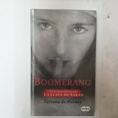 Libro usado en venta: Boomerang de Tatiana de Rosnay; editorial Suma realizamos envios a todo el mundo.1