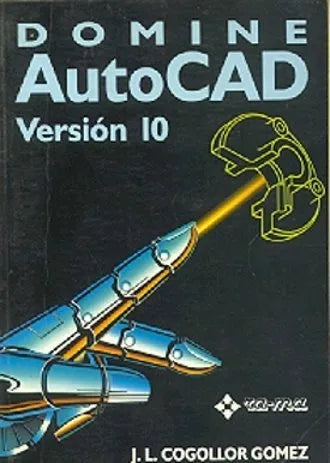 Libro usado en venta: Domine autocad version 10 de J. L. Cogollor Gomez; editorial Ra - Ma impreso en 1989 realizamos envios a todo el mundo.1