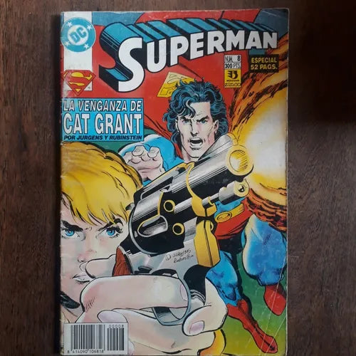 Libro usado en venta: Superman - La venganza de Cat Grant de Jurgens - Rubinstein; editorial DC impreso en 1994 realizamos envios a todo el mundo.1