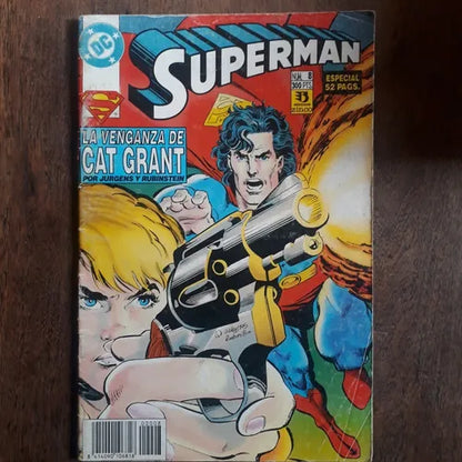 Libro usado en venta: Superman - La venganza de Cat Grant de Jurgens - Rubinstein; editorial DC impreso en 1994 realizamos envios a todo el mundo.1
