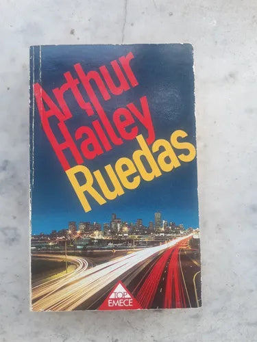 Libro usado en venta: Ruedas de Arthur Hailey; editorial Emece impreso en 1971 realizamos envios a todo el mundo.1