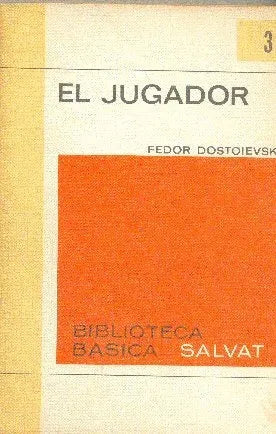 Libro usado en venta: El jugador de Fiodor Dostoievski (Dostoyevski); editorial Salvat impreso en 1970 realizamos envios a todo el mundo.1