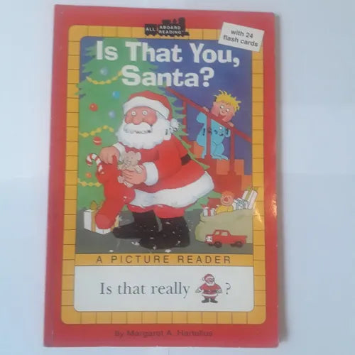 Libro usado en venta: Is that you, Santa? de Margaret A. Hartelius; editorial Grosset & Dunlap impreso en 1998 realizamos envios a todo el mundo.1