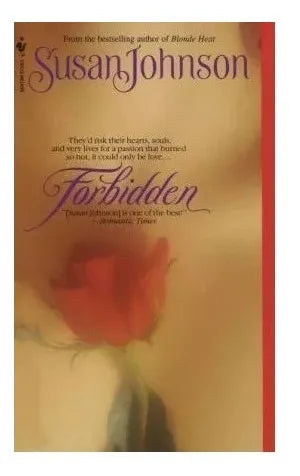 Libro usado en venta: Forbidden de Susan Johnson; editorial Bantam impreso en 1991 realizamos envios a todo el mundo.1