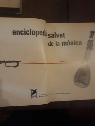 Libro usado en venta: Enciclopedia Salvat de la musica (Tomo III); editorial Salvat impreso en 1967 realizamos envios a todo el mundo.1