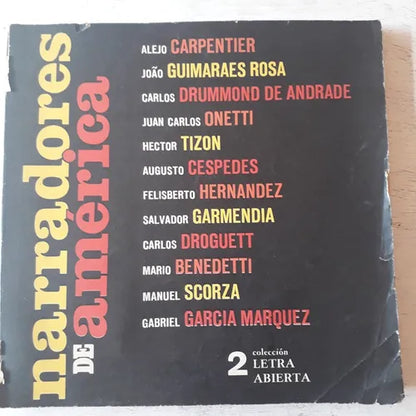 Libro usado en venta: Narradores de America; editorial El Mangrullo impreso en 1976 realizamos envios a todo el mundo.1