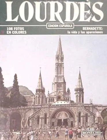 Libro usado en venta: Lourdes de Giulia Menotti; editorial Bonechi impreso en 1980 realizamos envios a todo el mundo.1