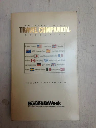 Libro usado en venta: Multinational travel companion executive; editorial BusinessWeek impreso en 1990 realizamos envios a todo el mundo.1