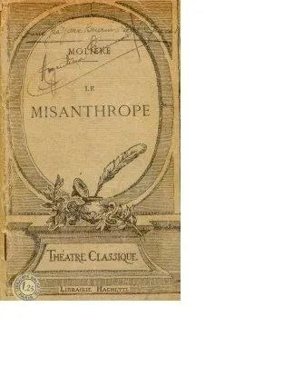 Libro usado en venta: Le misanthrope de Jean-Baptiste Poquelin (Molière); editorial Hachette realizamos envios a todo el mundo.1