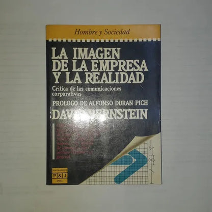 Libro usado en venta: La imagen de la empresa y la realidad de David Bernstein; editorial Plaza & Janes impreso en 1986 envios a todo el mundo.1