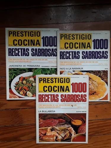 Libro usado en venta: 1000 recetas sabrosas - Revista de Prestigio de la cocina; realizamos envios a todo el mundo.1