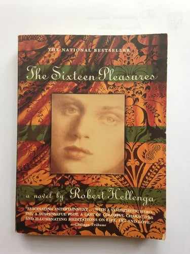 Libro usado en venta: The sixteen pleasures de Robert Hellenga; editorial Delta impreso en 1995 realizamos envios a todo el mundo.1