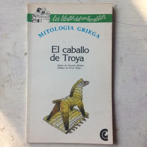 Libro usado en venta: El caballo de Troya de Mitologia griega; editorial Centro Editor de America Latina impreso en 1988 envios a todo el mundo.1