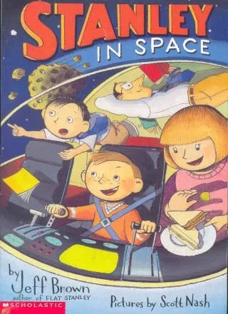 Libro usado en venta: Stanley in space de Jeff Brown; editorial Scholastic impreso en 2003 realizamos envios a todo el mundo.1