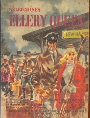 Libro usado en venta: Selecciones de Ellery Queen; editorial Zig - Zag impreso en 1954 realizamos envios a todo el mundo.1