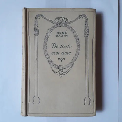 Libro usado en venta: De toute son ame de Rene Bazin; editorial Nelson realizamos envios a todo el mundo.1