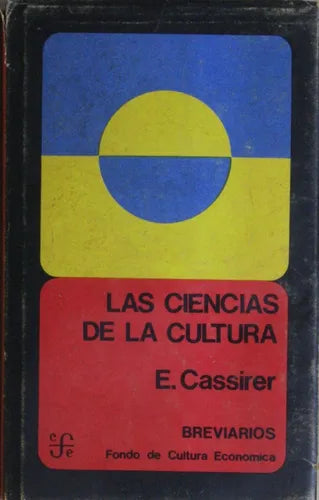 Libro usado en venta: Las ciencias de la cultura de Ernst Cassirer; editorial Fondo de Cultura Económica impreso en 1975 envios a todo el mundo.1