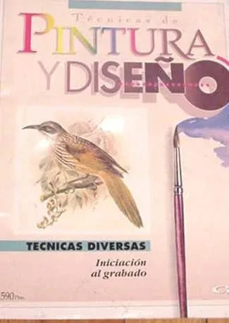 Libro usado en venta: Tecnicas de pintura y dise?o: Tecnicas Diversas de Rafael Gomez Rivera; editorial Genesis impreso en 1992 envios a todo el mundo.1