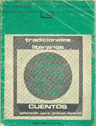 Libro usado en venta: Tradicionales literarios primer nivel (2); editorial Colihue realizamos envios a todo el mundo.1