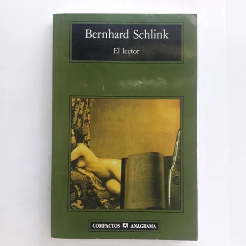 Libro usado en venta: El lector de Bernhard Schlink; editorial Anagrama impreso en 2004 realizamos envios a todo el mundo.1
