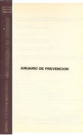 Libro usado en venta: Educacion para la salud de Anuario de prevencion; editorial Mercado y Estadisticas impreso en 1984 envios a todo el mundo.1