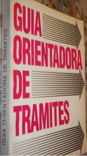 Libro usado en venta: Guia orientadora de tramites de Presidencia de la Nacion; editorial Secretaria de Funcion Publica impreso en 1987.1