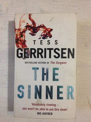 Libro usado en venta: The sinner de Tess Gerritsen; editorial Bantam impreso en 2003 realizamos envios a todo el mundo.1
