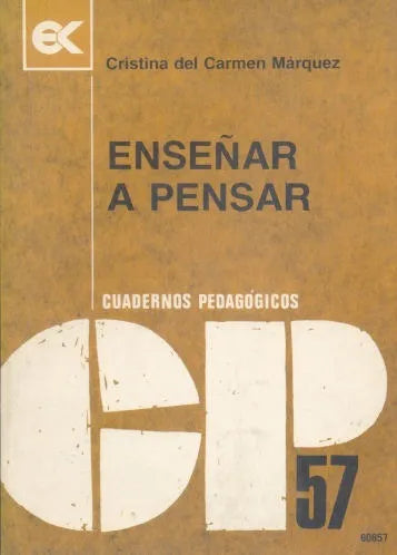 Libro usado en venta: Ense?ar a pensar de Cristina del Carmen Marquez; editorial Kapelusz impreso en 1985 realizamos envios a todo el mundo.1