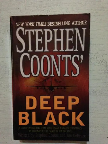 Libro usado en venta: Deep black de Stephen Coonts; editorial St. Martin's impreso en 2003 realizamos envios a todo el mundo.1