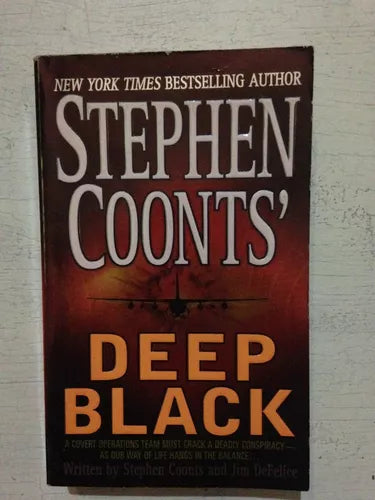 Libro usado en venta: Deep black de Stephen Coonts; editorial St. Martin's impreso en 2003 realizamos envios a todo el mundo.1
