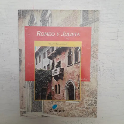 Libro usado en venta: Romeo y Julieta de William Shakespeare; editorial Cantaro impreso en 1998 realizamos envios a todo el mundo.1