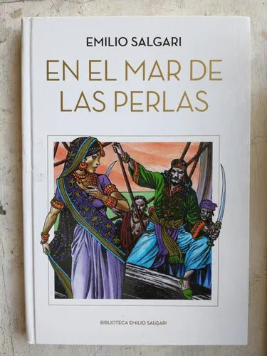 Libro usado en venta: En el mar de las perlas de Emilio Salgari; editorial AGEA impreso en 2018 realizamos envios a todo el mundo.1