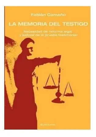 Libro usado en venta: La memoria del testigo de Fabian Antonio Camaño; editorial Deauno impreso en 2010 realizamos envios a todo el mundo.1