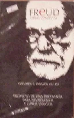 Libro usado en venta: Proyecto de una psicologia para neurologos y otros ensayos de Sigmund Freud; editorial Hyspamerica impreso en 1988.1