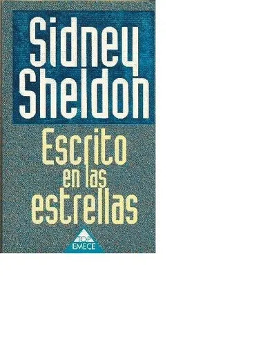 Libro usado en venta: Escrito en las estrellas de Sidney Sheldon; editorial Emece impreso en 1996 realizamos envios a todo el mundo.1