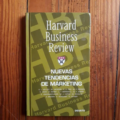 Libro usado en venta: Nuevas tendencias de marketing de Harvard Business Review; editorial Deusto impreso en 2004 realizamos envios a todo el mundo.1