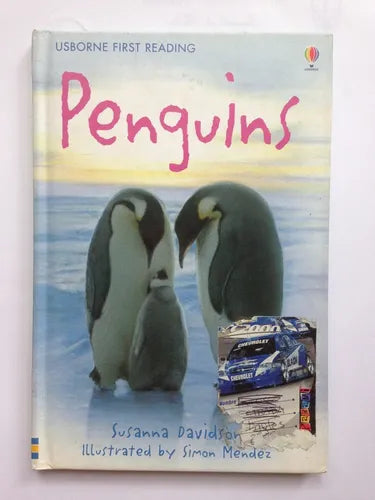 Libro usado en venta: Penguins de Susanna Davidson; editorial Usborne impreso en 2007 realizamos envios a todo el mundo.1