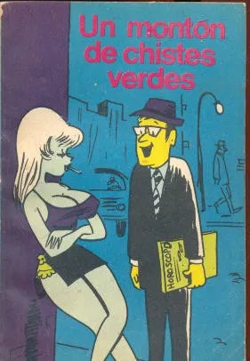 Libro usado en venta: Un monton de chistes verdes de Otto Mas; editorial Serr impreso en 1975 realizamos envios a todo el mundo.1