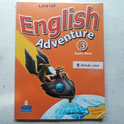 Libro usado en venta: English adventure 3 - Pupil's book de Izabella Hearn; editorial Longman impreso en 2005 realizamos envios a todo el mundo.1