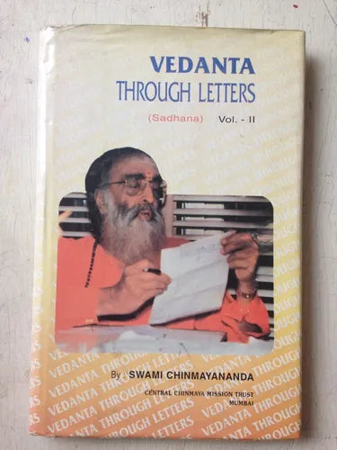 Libro usado en venta: Vedanta Through Letters Vol. 2 de Swami Chinmayananda; editorial Central Chinmaya impreso en 1996 envios a todo el mundo.1