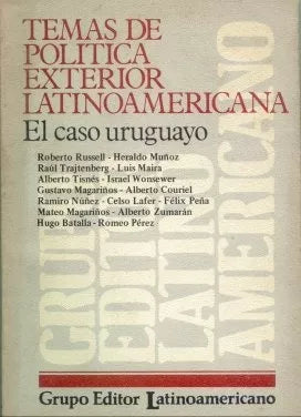 Libro usado en venta: Temas de politica exterior latinoamericana; editorial Grupo Editor Latinoamericano impreso en 1986 envios a todo el mundo.1