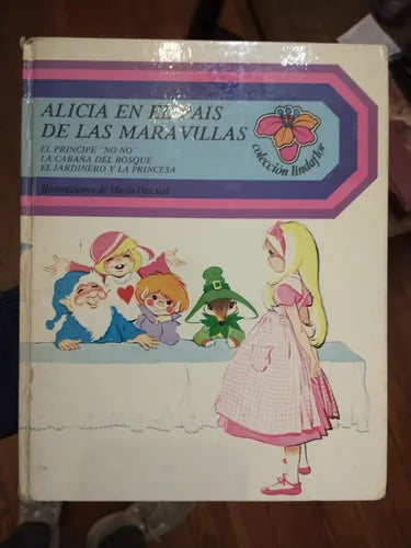 Libro usado en venta: Alicia en el pais de las maravillas de Cuentos Lindaflor; editorial Toray impreso en 1976 realizamos envios a todo el mundo.1