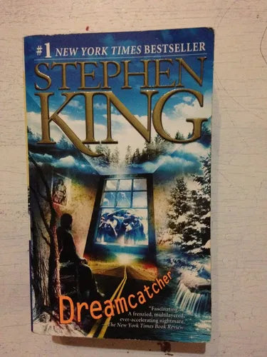 Libro usado en venta: Dreamcatcher de Stephen King; editorial Pocket Book impreso en 2001 realizamos envios a todo el mundo.1