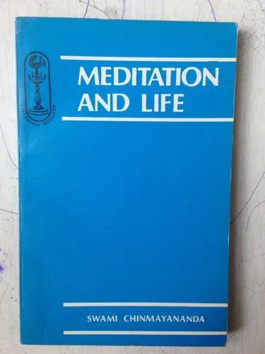 Libro usado en venta: Meditation and life de Swami Chinmayananda; editorial Central Chinmaya impreso en 1994 realizamos envios a todo el mundo.1